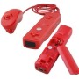 MANDOS Wii Remote NUNCHUK Color DE Rojo Juegos EN CASA