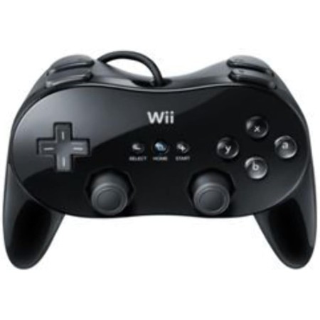 Wii MANDO CLASICO PRO NEGRO
