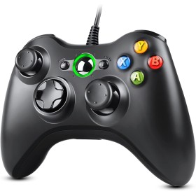 Zexrow Mando Xbox 360 con Cable | USB Wired Controlador de Gamepad Compatible con PC Windows XP/7/8/10 y Consola | Alta