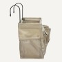 Amazon Basics Organizador de almacenamiento colgante para mesita de noche, 11,98 x 37 x 19,98 cm, M, color lino