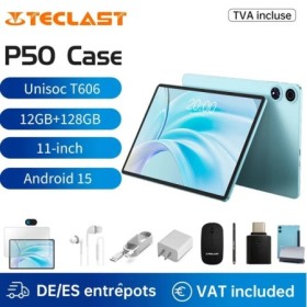 Teclast-Tableta Android 15 P50 con pantalla de 11 ", 90Hz, Unisoc T606
