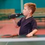 KollyKolla Botella Termica Deportiva con Pajita y Filtro, Botella Acero Inoxidable 1 litro, Sin BPA, Cantimplora Reutilizable,