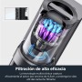 Eureka NERE10s Robot Aspirador y Fregasuelos con Vaciado automático de Polvo,Aspirador Robot 4000 Pa,Autonomía 180 min,Detección