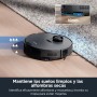 Eureka NERE10s Robot Aspirador y Fregasuelos con Vaciado automático de Polvo,Aspirador Robot 4000 Pa,Autonomía 180 min,Detección