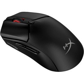 HyperX Haste 2 Wireless – Ratón gaming inalámbrico, ultraligero 61g, batería 100h, sensor preciso HyperX 26K, cable HyperFlex 2,