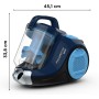 Rowenta Swift Power Cyclonic Classic – Aspiradora sin bolsa potente de 750W, tecnología ciclónica, cabezal alto rendimiento, 3