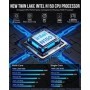 GMKtec G3 Plus Twin Lake N150 MINI PC Windows 11 Pro DDR4 RAM NVMe SSD