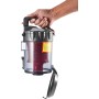 Akitas 800W Potente aspiradora sin Bolsa de Trineo, aspiradora con Cable, para Polvo, Suelos Duros y alfombras, con Cabezal de