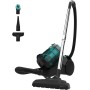 Cecotec Aspiradora con Cable de Trineo de 2L Sin Bolsa Conga Rockstar Cyclonic X-Treme. 800W, Ligero y Compacto, 20 kPa, Radio