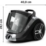 Rowenta Compact Power XXL Aspiradora con cable sin bolsa, motor EffiTech, depósito suciedad 2,5L, tecnología ciclónica, cabezal