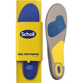 Scholl GelActiv Running Insoles for Men - Running Shoes - Micro Shock Absorption - High Impact Activities - Arch Support - Size