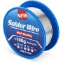0.6mm 100g Estaño para Soldar，Alambre para Soldadura，Hilo Soldadura，Estaño para Soldadura Eléctrica Componentes Electrónica