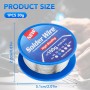 0.6mm 100g Estaño para Soldar，Alambre para Soldadura，Hilo Soldadura，Estaño para Soldadura Eléctrica Componentes Electrónica