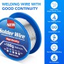 0.6mm 100g Estaño para Soldar，Alambre para Soldadura，Hilo Soldadura，Estaño para Soldadura Eléctrica Componentes Electrónica