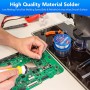 0.6mm 100g Estaño para Soldar，Alambre para Soldadura，Hilo Soldadura，Estaño para Soldadura Eléctrica Componentes Electrónica