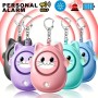 Llavero Alarma Personal 130dB con Luz LED Estroboscópica – Seguridad y Autodefensa para Mujeres, Niños y Ancianos – Botón de