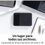 Toshiba 1TB Canvio Ready - disco duro externo portátil de 2,5 pulgadas con SuperSpeed USB 3.2 Gen 1, compatible con Microsoft