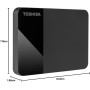 Toshiba 1TB Canvio Ready - disco duro externo portátil de 2,5 pulgadas con SuperSpeed USB 3.2 Gen 1, compatible con Microsoft