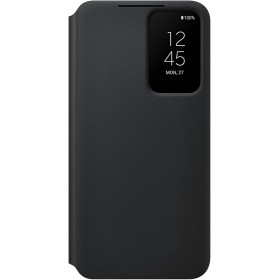 SAMSUNG Smart Clear View Cover (EE) Negro EF-ZS901CBEGEE para Galaxy S22 S901