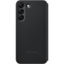 SAMSUNG Smart Clear View Cover (EE) Negro EF-ZS901CBEGEE para Galaxy S22 S901