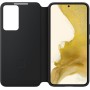 SAMSUNG Smart Clear View Cover (EE) Negro EF-ZS901CBEGEE para Galaxy S22 S901