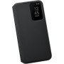 SAMSUNG Smart Clear View Cover (EE) Negro EF-ZS901CBEGEE para Galaxy S22 S901