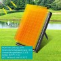 Biling Juego completo de filtros solares para estanques con bomba de 20 W, 875 l/h, bomba solar para estanques y cascadas de