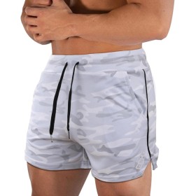 Superora Men's Sports Shorts Exercise Shorts Quick Dry Mesh with Drawstring for Beach Running Jogging Running Outdoor