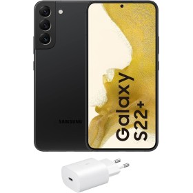 Samsung Galaxy S22+ 5G (256 GB) Phantom Negro + Cargador – Teléfono Móvil libre, Smartphone Android (Versión Española)
