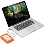 LaCie Rugged USB-C 5TB, Disco Duro Externo Portátil, Para PC et Mac, Resistente a Golpes y caídas, incl. USB-C sin cable USB-A,