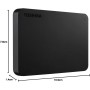 Toshiba 2TB Canvio Basics Portable External Hard Drive, USB 3.2. Gen 1, Black (HDTB420EK3AA)
