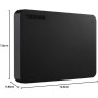 Toshiba 1TB Canvio Basics Portable External Hard Drive,USB 3.0 Gen 1, Black (HDTB410EK3AA)