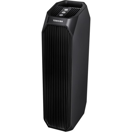 Toshiba Purificador de aire CAF-Z45FR 3 en 1 Air Purifier con filtro HEPA H13, CADR 228 m³/h, filtro de carbón activo, luz UV,
