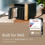 Toshiba 4TB N300 NAS 3.5’’ SATA Internal Hard Drive. 24/7 Operation, Supports 1-8 bay systems, 128MB Cache, 180TB/Year workload,