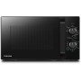 Toshiba Horno Microondas 20 L MW2-MG20P(BK), Grill 800W/1000W, con Crispy Grill y Función de Cocción Combinada, 9 Niveles de