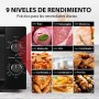 Toshiba Horno Microondas 20 L MW2-MG20P(BK), Grill 800W/1000W, con Crispy Grill y Función de Cocción Combinada, 9 Niveles de