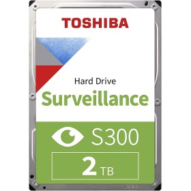 Toshiba 2TB S300 Surveillance HDD - 3.5' SATA Internal Hard Drive Supports up to 64 HD cameras at a 180TB/Year workload