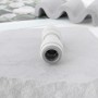 SG Store 4 Piezas Conector de Agua para Tubería de Ajuste A Presión Recto de 12 Mm Acoplamiento Recto de 12 Mm Pieza de Repuesto