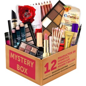 12 Productos de Cosmética y Maquillaje, Perfumeria y Accesorios en Cajita Regalo para Mujer, Valorada en +25 € ideal para