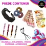 12 Productos de Cosmética y Maquillaje, Perfumeria y Accesorios en Cajita Regalo para Mujer, Valorada en +25 € ideal para
