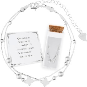MOMENTUM - Pulsera mujer - Regalos para Mujer - Pulsera Mujer Plata Regalo San Valentín Mujer/Madre Pulseras Mujer Regalo Mama