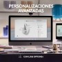 Logitech MX Master 3S para Mac: ratón Bluetooth de desplazamiento ultrarrápido, ergonómico, 8K DPI, seguimiento de cristales,