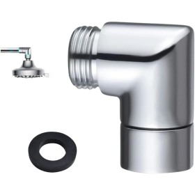 GIDWRIY Adaptador de Ducha de Mano de 90 Grados,Adaptador de Cabezal de Ducha,Adaptador de Alcachofa de Ducha,Adaptador Manguera