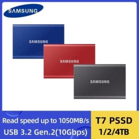 Samsung T7 portátil ssd 1TB 2TB 4TB unidades externas de estado sólido