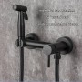 Rosetas de Acero Inoxidable, 30mm, 6 Piezas Roseta de Cubierta Negra, Embellecedor Grifo Ducha, Cubierta de Ducha Decorativa de