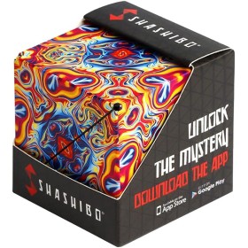 SHASHIBO Cubo Transformable - Cubo Antiestrés Patentado y Galardonado con 36 Imanes de Tierras Raras - Se Transforma en Más de