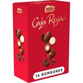 NESTLÉ CAJA ROJA bombón de chocolate con leche surtido estuche 143 g