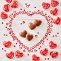 Lindt LINDOR Bombón Corazón Chocolate con Leche San Valentín, caja con aprox 16 bombones con forma de corazón para regalar,