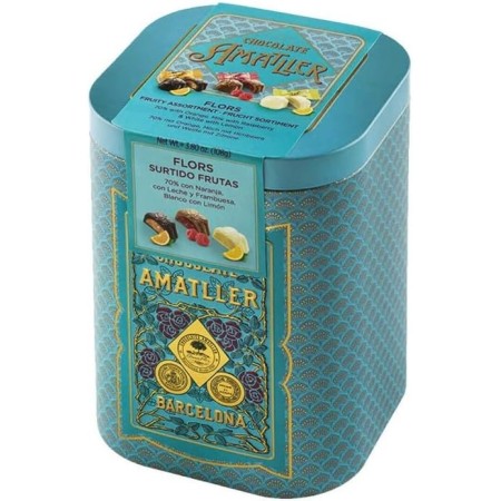 Chocolate Amatller Regalo Original (Caja Regalo Metálica Chocolates 244gr) Variados