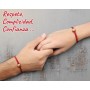 Pulseras de La Leyenda del Hilo Rojo del Destino con Cofre del Tesoro, Amuleto del Amor y Omamori. Regalos Originales Para Mujer